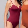 Body échancré Collection Homewear Simply Perfect En Coloris Pourpre De Chez Antigel Par Lise Charmel. -Sous Vêtement Soldes Magasin Body echancre Antigel de Lise Charmel Simply perfect tressage pourpre ENA6806 TP fashion 1