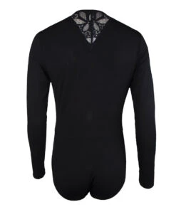 Body Sexy Manches Longues Collection Stricto Sensuelle De Chez Antigel Par Lise Charmel Coloris Noir. -Sous Vêtement Soldes Magasin Body manches longues sexy Antigel de Lise Charmel Stricto Sensuelle noir ELH5217 NO 11