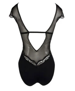 Body Très Sexy Sans Manches Ligne Sublime En Dentelle De La Marque De Lingerie Française Lise Charmel.  -Sous Vêtement Soldes Magasin Body sexy Lise Charmel Sublime en dentelle noir ALH5213 NO 102