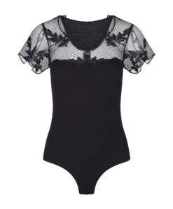 Body Sexy Manches Courtes Black Flowers Collection Nightwear De Chez Lingadore. 11 Body Sexy Manches Courtes Black Flowers Collection Nightwear De Chez Lingadore. -Sous Vêtement Soldes Magasin Body sexy manches courtes resille et fleurs noires Lingadore nightwear Lingadore noir 6614BD 02 NOIR 10