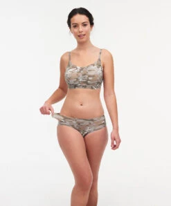 Bralette à Coques Bretelles Réglables Camouflage Invisible Collection Soft Stretch De Chez Chantelle Paris.  -Sous Vêtement Soldes Magasin Bralette paddee reglables Chantelle soft stretch camouflage imprime C11D20 0AC 4