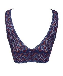 Soutien-gorge Bralette Sans Armatures Collection Parcours Fashion De La Marque De Lingerie Antigel Par Lise Charmel. 21 Soutien-gorge Bralette Sans Armatures Collection Parcours Fashion De La Marque De Lingerie Antigel Par Lise Charmel. -Sous Vêtement Soldes Magasin Brassiere seduction bralette Antigel de Lise Charmel Parcours Fahsion bleu fuego bleu fonce ELH6220 BF 11