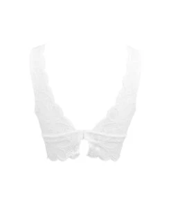 Soutien-gorge Bralette Sans Armatures Collection Stricto Sensuelle De Chez Antigel Par Lise Charmel Coloris Blanc. -Sous Vêtement Soldes Magasin Brassiere seduction bralette Antigel de Lise Charmel Stricto Sensuelle blanc ELH6217 BL ps 11