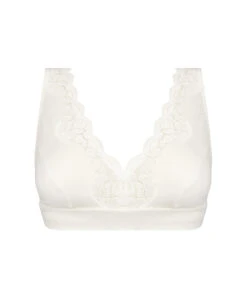 Soutien-gorge Bralette Sans Armatures Collection Daily Paillette Coloris Nacre De Chez Antigel Par Lise Charmel. -Sous Vêtement Soldes Magasin Brassiere seduction bralette Antigel de Lise Charmel daily paillette nacre ELH6255 NP packshot 1