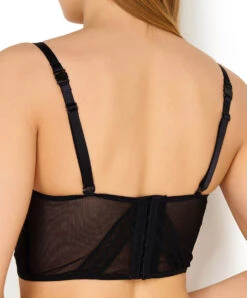 Bustier Court Sexy Soir Adrénaline De La Marque De Lingerie Antigel Par Lise Charmel. -Sous Vêtement Soldes Magasin Bustier court sexy Antigel de Lise Charmel Soir Adrenaline noir ECG5295 NO 502