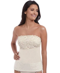 Caraco De La Collection Lace Essentiel De Chez Wacoal. 14 Caraco De La Collection Lace Essentiel De Chez Wacoal. -Sous Vêtement Soldes Magasin Caraco lace essentiel Wacoal creme poudre WE136009 CRR 3