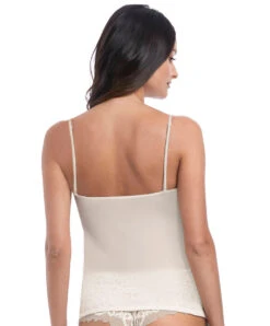 Caraco De La Collection Lace Essentiel De Chez Wacoal. 11 Caraco De La Collection Lace Essentiel De Chez Wacoal. -Sous Vêtement Soldes Magasin Caraco lace essentiel Wacoal creme poudre WE136009 CRR dos 1