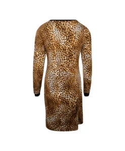 Chemise De Nuit Collection Libre Panthère Coloris Fauve Et Noir De Chez Antigel Par Lise Charmel. -Sous Vêtement Soldes Magasin Chemise de nuit Antigel de Lise Charmel Libre Panthere fauve et noir panthere ELH1838 FN 11
