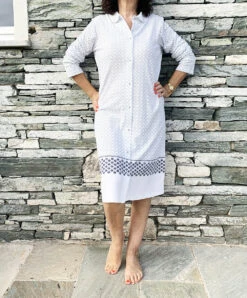 Chemise De Nuit Canat Modèle Chloe 09.