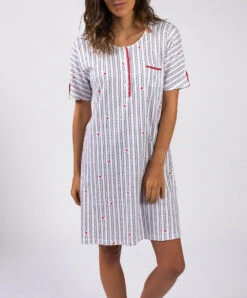 Chemise De Nuit Canat Modèle Lena.