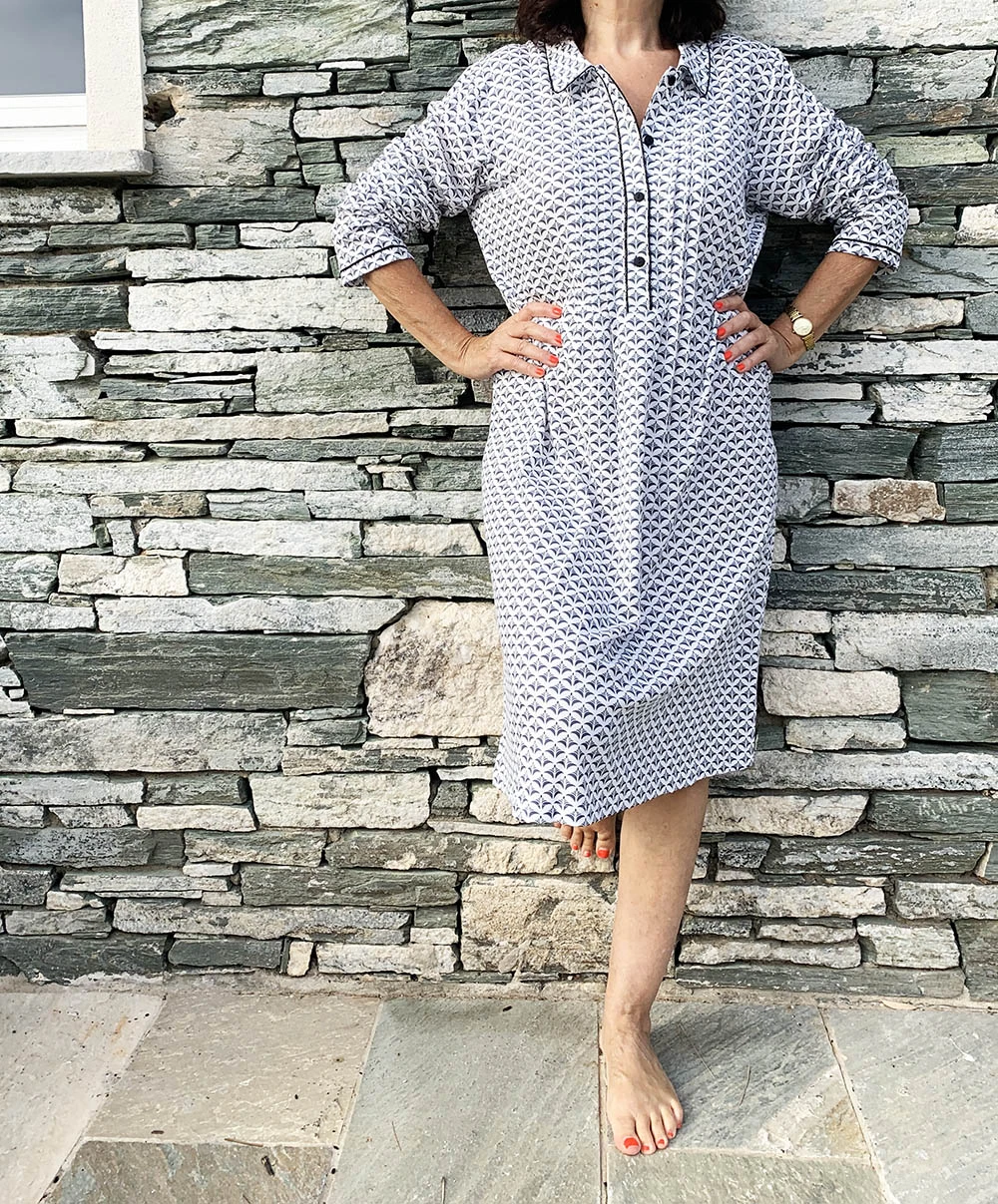 Chemise De Nuit Canat Modèle Nova 07. 3 Chemise De Nuit Canat Modèle Nova 07.