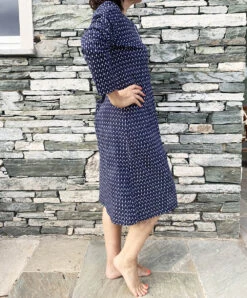 Chemise De Nuit Canat Modèle Secret 07. -Sous Vêtement Soldes Magasin Chemise de nuit Canat secret07 bleu 1