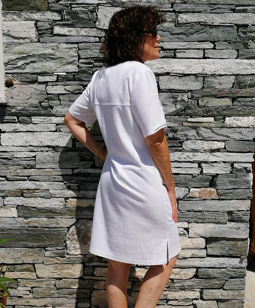 Chemise De Nuit De La Collection Lingerie De Nuit Croco9 De La Marque Canat. 4 Chemise De Nuit De La Collection Lingerie De Nuit Croco9 De La Marque Canat. – Image 2