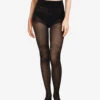 Collant Chantal Thomass Dentelle Pétales 20D Motifs Baroques Pour Une Allure Hyper-féminine.  -Sous Vêtement Soldes Magasin Collant Dentelle Petales 20D Chantal Thomass Ligne Bas et Collants Noir TTK650 NOIR 1