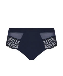 Simone Perele Culotte Taille Haute Instant De Chez Simone Pérèle. -Sous Vêtement Soldes Magasin Culotte haute Simone Perele Instant Bleu fonce 13H770 541 packshot