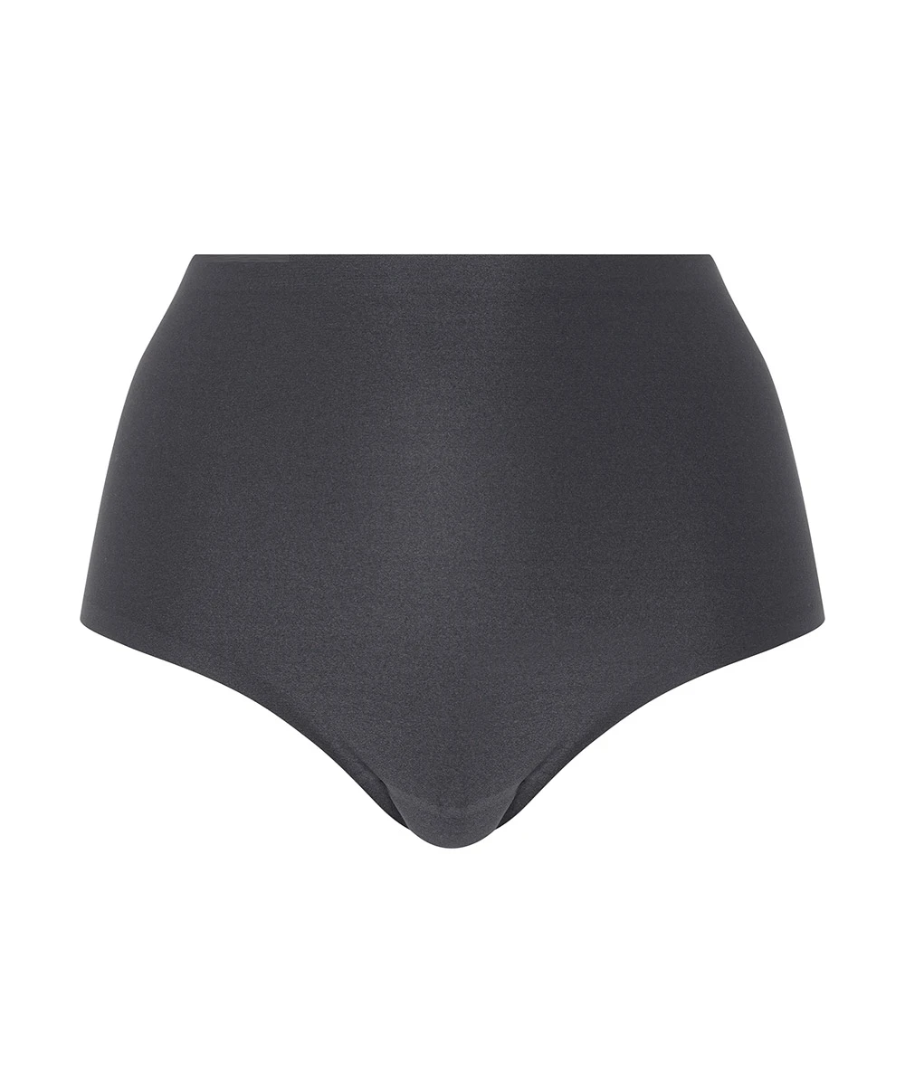 Culotte Haute Grande Taille Grise Invisible Collection Essentielle Soft Stretch De Chez Chantelle. 5 Culotte Haute Grande Taille Grise Invisible Collection Essentielle Soft Stretch De Chez Chantelle. – Image 3