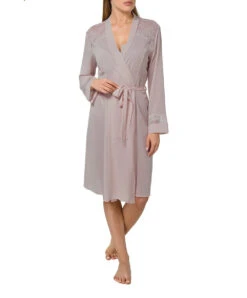 Déshabillé De Luxe Collection Raffinement Précieux De Chez Lise Charmel. -Sous Vêtement Soldes Magasin Deshabille de luxe Lise Charmel Raffinement precieux taupe ALC2091 PT 3