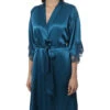Déshabillé Court En Soie Lise Charmel Collection Splendeur Soie Coloris Cyan à Mi-chemin Entre Le Bleu Et Le Vert, Dans L'esprit D'un Plumage De Paon. 1 Déshabillé Court En Soie Lise Charmel Collection Splendeur Soie Coloris Cyan à Mi-chemin Entre Le Bleu Et Le Vert, Dans L'esprit D'un Plumage De Paon. -Sous Vêtement Soldes Magasin Deshabille en soie Lise Charmel Splendeur soie cyan bleu vert ALC2080 SC 501