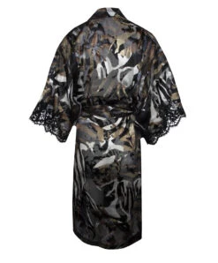 Déshabillé Sexy En Soie Et Viscose Lise Charmel De La Collection Lingerie De Charme Glamour Couture. -Sous Vêtement Soldes Magasin Deshabille sexy Lise Charmel Glamour Couture noir ALH2007 NO 11