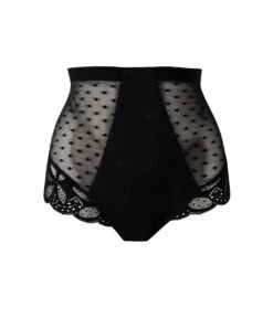 Culotte Gainante Taille Haute Collection Stricto Sensuelle De Chez Antigel Par Lise Charmel. -Sous Vêtement Soldes Magasin ECH0617 NOIR