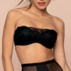 Soutien-gorge Bandeau Bretelles Amovibles Collection Stricto Sensuelle De Chez Antigel Par Lise Charmel Coloris Noir. -Sous Vêtement Soldes Magasin ECH5617 NO 3