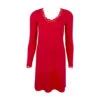 Chemise De Nuit Manches Longues Col V Collection Homewear Simply Perfect En Coloris Rouge Capucine De Chez Antigel Par Lise Charmel. 2 Chemise De Nuit Manches Longues Col V Collection Homewear Simply Perfect En Coloris Rouge Capucine De Chez Antigel Par Lise Charmel. -Sous Vêtement Soldes Magasin ENA1306 RC