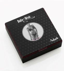 Ensemble Sexy Retro De La Collection Lingerie érotique Boites à Désir Par Aubade.   -Sous Vêtement Soldes Magasin Ensemble sexy retro Boite a Desir Aubade Noir P080G 505