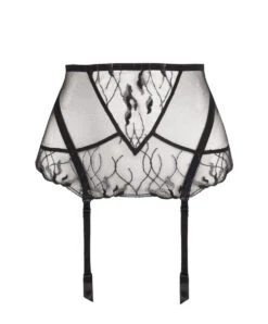 Galbe-taille De La Collection Lingerie De Luxe Les Nuits Chics Par Lise Charmel.  -Sous Vêtement Soldes Magasin Galbe taille Lise Charmel Les Nuits Chics noir argent ACH4835 NA packshot 10