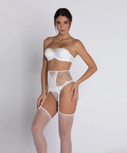 Galbe-taille Ivoire Collection De Lingerie Nuptiale Source Beauté Par Lise Charmel. -Sous Vêtement Soldes Magasin Galbe taille Lise Charmel Source Beaute ecru nacre ivoire ACH4872 EN 6