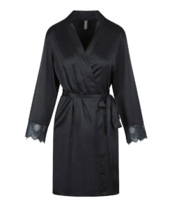 Kimono Satiné Sexy "black/peacock" Collection Nightwear De Chez Lingadore. 11 Kimono Satiné Sexy "black/peacock" Collection Nightwear De Chez Lingadore. -Sous Vêtement Soldes Magasin Kimono satine sexy black peacock Lingadore Lingadore nightwear noir 6811KM 27 BKPK 10