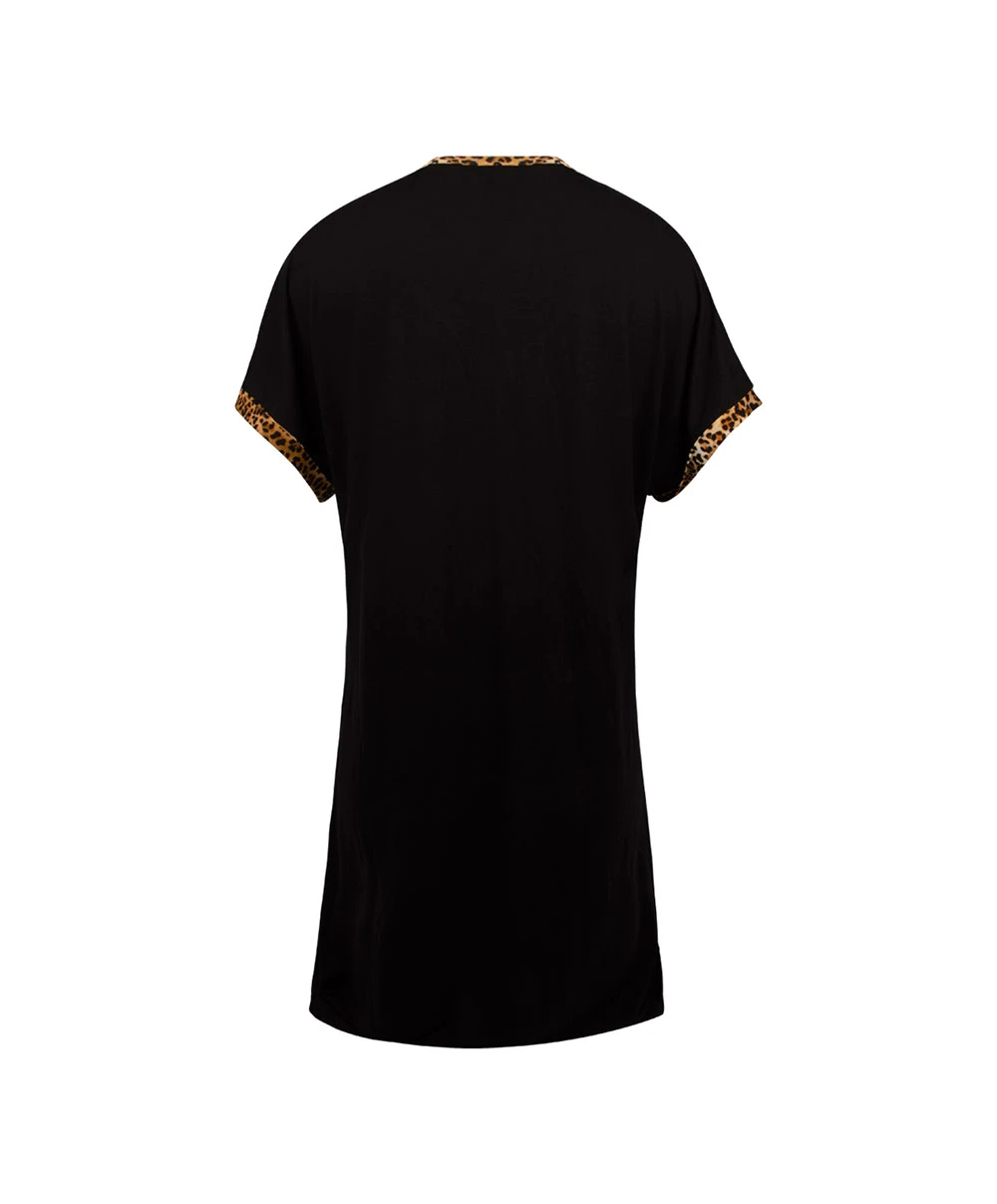 Nuisette Collection Libre Panthère Coloris Fauve Et Noir De Chez Antigel Par Lise Charmel. 6 Nuisette Collection Libre Panthère Coloris Fauve Et Noir De Chez Antigel Par Lise Charmel. – Image 4