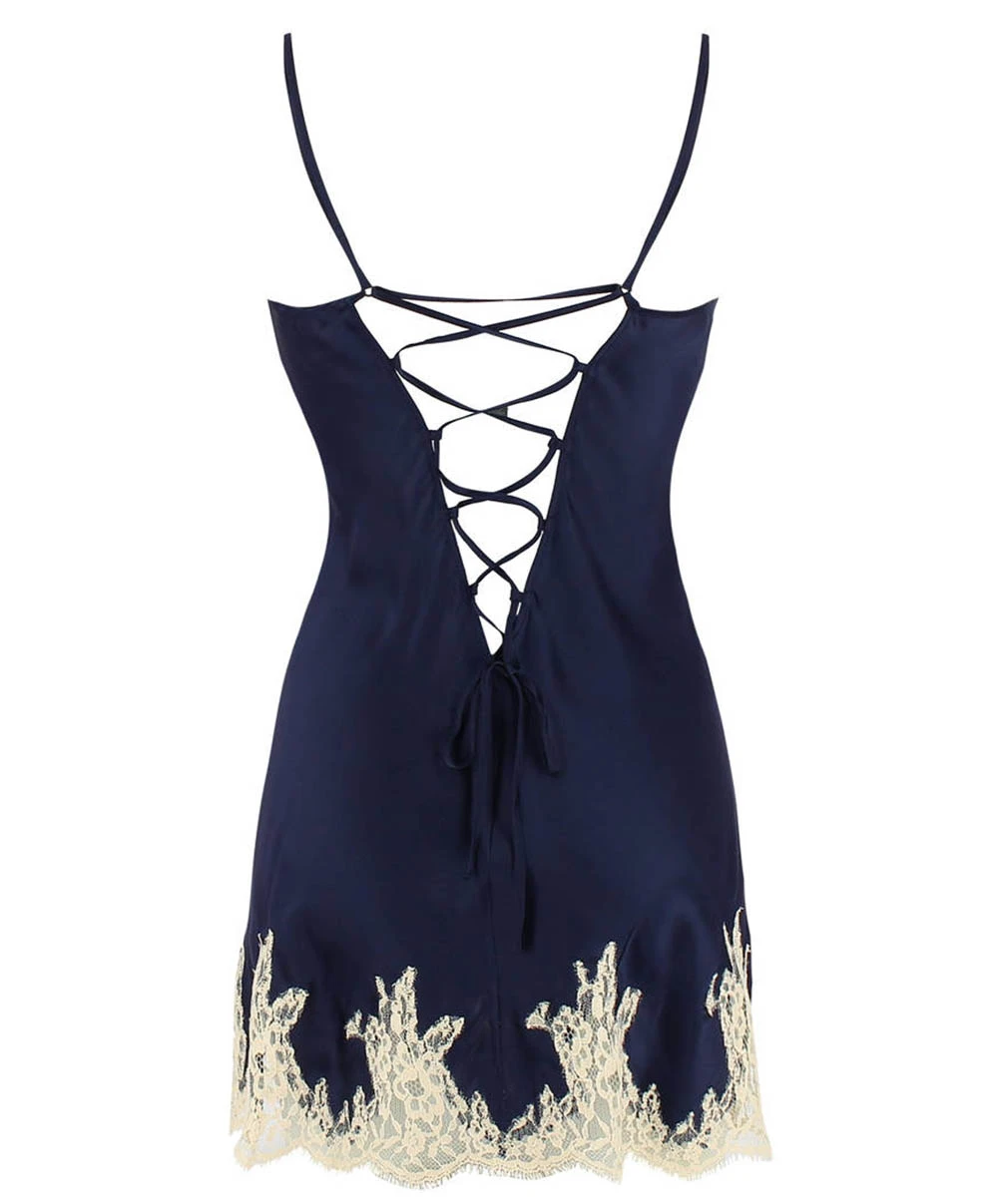 Nuisette Baby Doll Splendeur Soie Lise Charmel 7 Nuisette Baby Doll Splendeur Soie Lise Charmel – Image 5