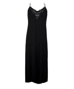 Nuisette Longue Collection Stricto Sensuelle De Chez Antigel Par Lise Charmel Coloris Noir. -Sous Vêtement Soldes Magasin Nuisette longue Antigel de Lise Charmel Stricto Sensuelle noir ELH1117 NO 10