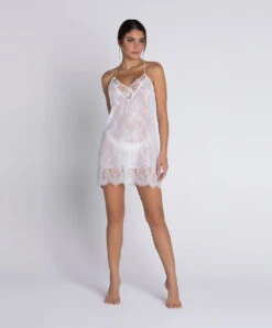 Nuisette Sexy Ivoire Collection De Lingerie Nuptiale Source Beauté Par Lise Charmel. -Sous Vêtement Soldes Magasin Nuisette sexy Lise Charmel Source Beaute ecru nacre ivoire ALH1272 EN 4