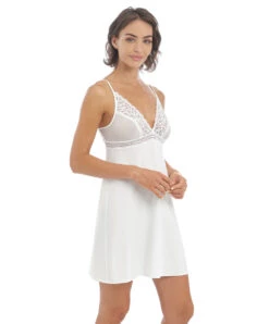 Nuisette Sexy De La Nouvelle Collection De Lingerie Blance Raffiné De Chez Wacoal. -Sous Vêtement Soldes Magasin Nuisette sexy Wacoal Raffine blanc WE148011 WHE 2