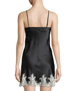 Nuisette En Soie Lise Charmel De La Collection Splendeur Soie. -Sous Vêtement Soldes Magasin Nuisette soie charme Lise Charmel Splendeur Soie noir ALC1080 SN dos