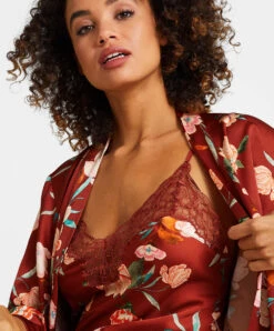 Nuisette Aubade De La Collection Sweet Folk. -Sous Vêtement Soldes Magasin Nuisette sweet folk Aubade sienna RP40 SIEN 2