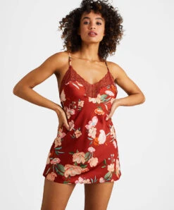 Nuisette Aubade De La Collection Sweet Folk. -Sous Vêtement Soldes Magasin Nuisette sweet folk Aubade sienna RP40 SIEN