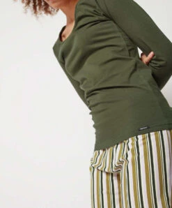 Pantalon à Rayures Butternut Stripes Every Night In Skiny De Chez Skiny Bodywear. -Sous Vêtement Soldes Magasin Pantalon a rayures butternut stripes Every night in Skiny Skiny butternut stripes S 080732 S311 2