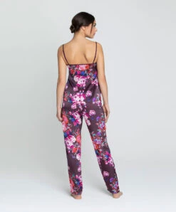 Pantalon En Soie Lise Charmel Collection Aveu En Fleurs, Coloris Aveu Pétale (=prune). -Sous Vêtement Soldes Magasin Pantalon en soie Lise Charmel Aveu en Fleurs aveu petale prune multicolore ALH0043 AP 5