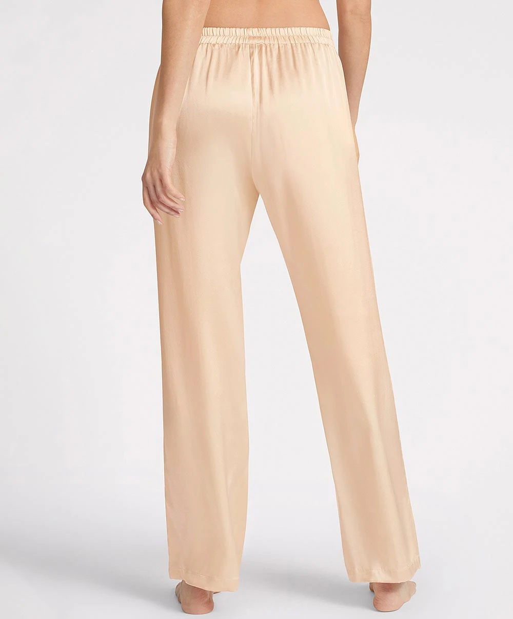Pantalon En Soie Aubade Collection Toi Mon Amour Coloris Blond. 4 Pantalon En Soie Aubade Collection Toi Mon Amour Coloris Blond. – Image 2