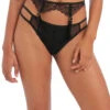 Porte-jarretelles De La Collection Temptress De Chez Freya Lingerie.  -Sous Vêtement Soldes Magasin Porte jarretelles Freya temptress noir AA400191 BLK