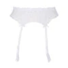 Porte-jarretelles Lise Charmel Collection Acanthe Arty -Sous Vêtement Soldes Magasin Porte jarretelles Lise Charmel Acanthe arty blanc ACG4707 BL1