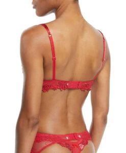 String Collection De Lingerie Permanente Dressing Floral De Chez Lise Charmel, Coloris Dressing Solaire (=rouge). -Sous Vêtement Soldes Magasin Porte jarretelles Lise Charmel Dressing Floral dressing solaire rouge ACC4788 DS 504 1