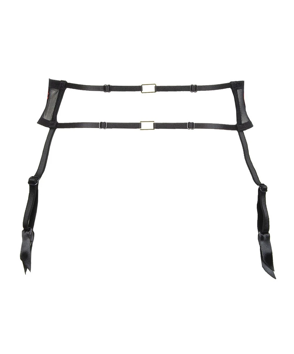 Porte-jarretelles Noir Et Rouge Collection Invitation Sexy De Chez Lise Charmel. 7 Porte-jarretelles Noir Et Rouge Collection Invitation Sexy De Chez Lise Charmel. – Image 5