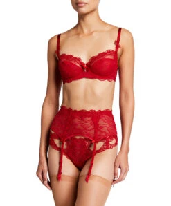 Porte-jarretelles Rouge De La Collection Permanente Soir De Venise Par Lise Charmel. 8 Porte-jarretelles Rouge De La Collection Permanente Soir De Venise Par Lise Charmel. -Sous Vêtement Soldes Magasin Porte jarretelles Lise Charmel Soir de Venise Rouge venise ACA4703 RV 102