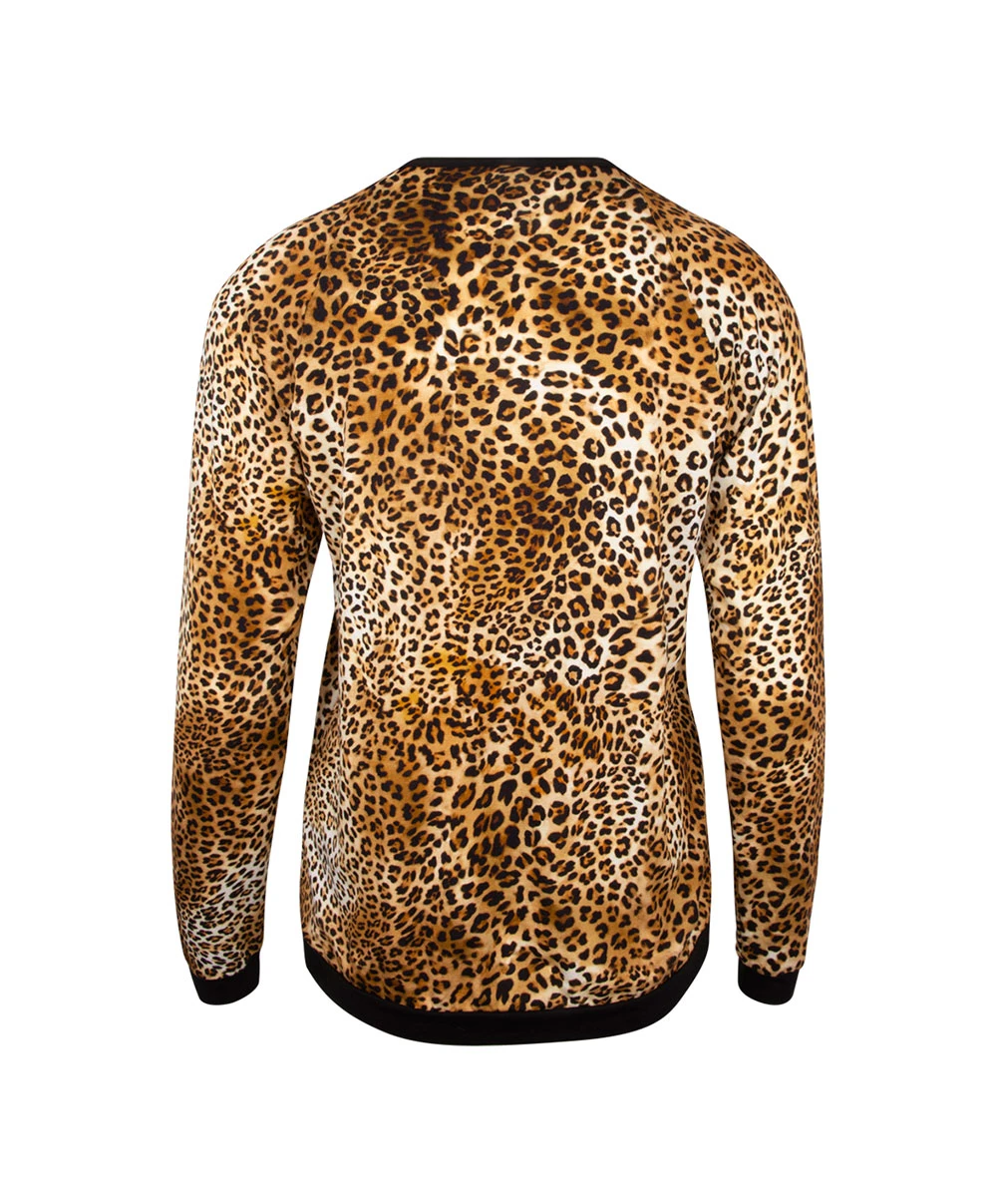 Pull Collection Libre Panthère Coloris Fauve Et Noir De Chez Antigel Par Lise Charmel. 4 Pull Collection Libre Panthère Coloris Fauve Et Noir De Chez Antigel Par Lise Charmel. – Image 2