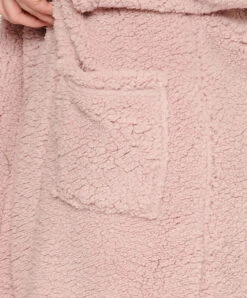 Robe De Chambre Polaire "Fleece" Coloris Rose Poudré De La Collection Lingadore Lounge. 9 Robe De Chambre Polaire "Fleece" Coloris Rose Poudré De La Collection Lingadore Lounge. -Sous Vêtement Soldes Magasin Robe de chambre polaire fleece Lingadore loungewear rose poudre 6719 298 ROSE 4