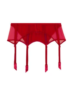 Serre-taille En Soie Lise Charmel Collection Splendeur Soie, Coloris Rouge. -Sous Vêtement Soldes Magasin Serre taille en soie Lise Charmel Splendeur soie rouge rouge ACC4980 RS 1001
