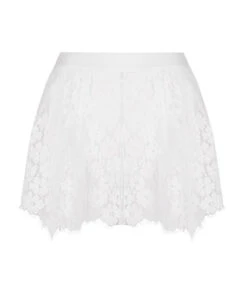Short De La Collection De Lingerie Blanche Crystal Poésie Par Lise Charmel. -Sous Vêtement Soldes Magasin Short Lise Charmel crystal poesie blanc ALH0134 BL 10
